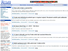 Tablet Screenshot of free.cz