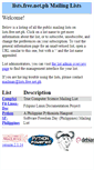 Mobile Screenshot of lists.free.net.ph
