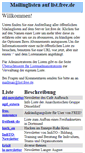 Mobile Screenshot of list.free.de